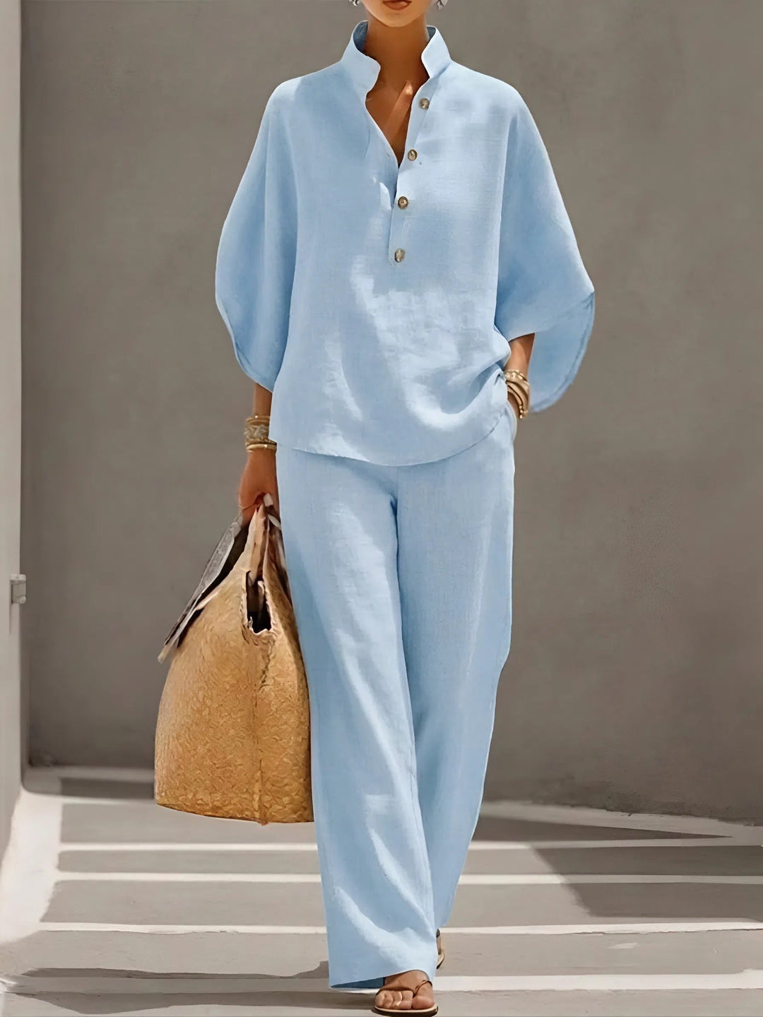 VERA | STAY COOL LINEN COTTON SET