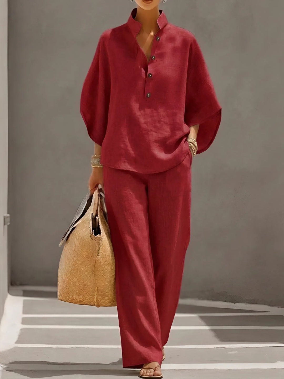 VERA | STAY COOL LINEN COTTON SET