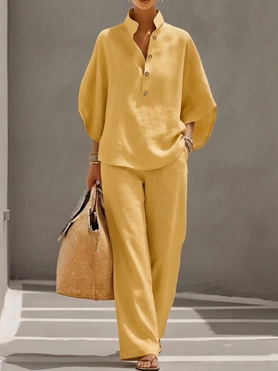 VERA | STAY COOL LINEN COTTON SET