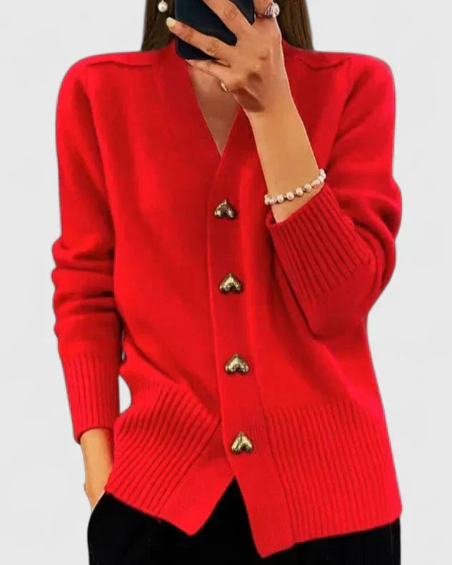 LIGHTWEIGHT KNIT CARDIGAN | CONFIDENT SHAPE WITHOUT CLING