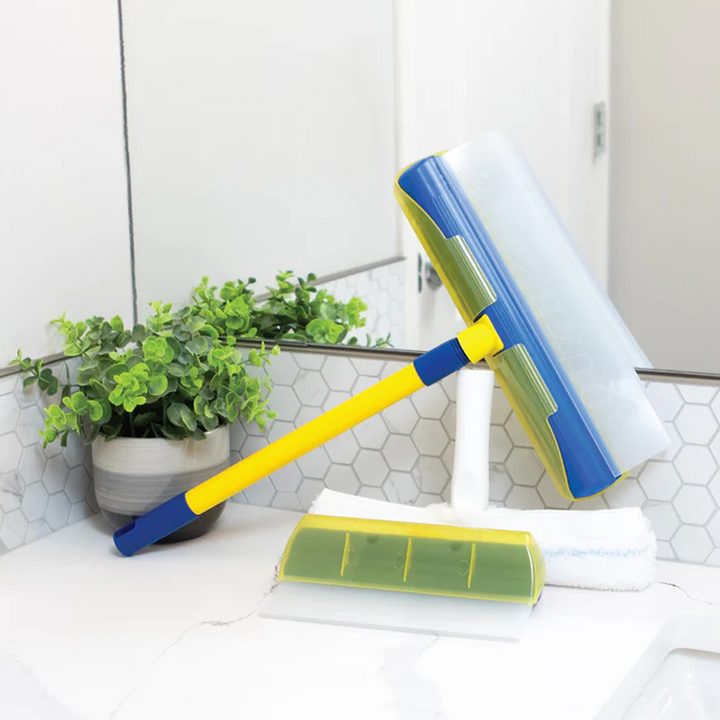 Squeegee Set 5 Piece 12 Inch Silicone Blade Blue 1