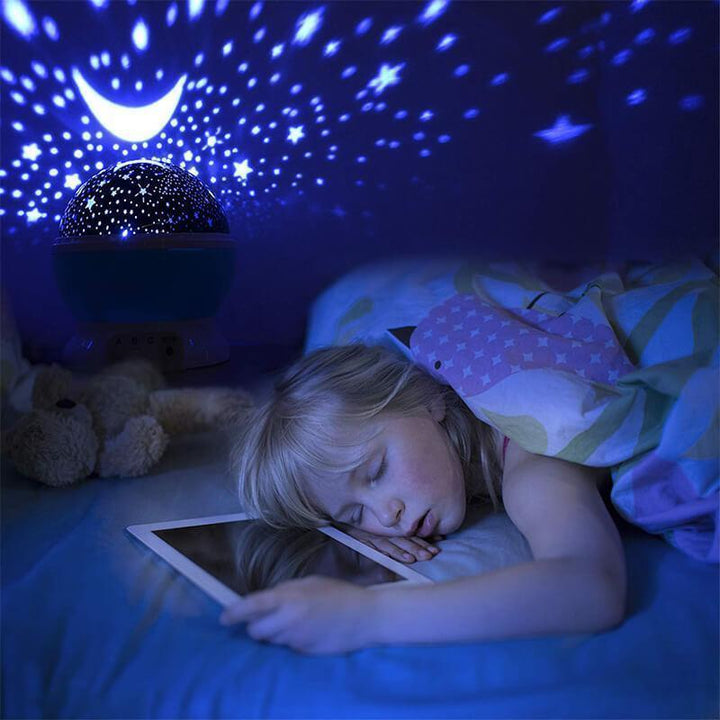 Star Projector Night Light Rotating 4.7 Inch Set of 3 5