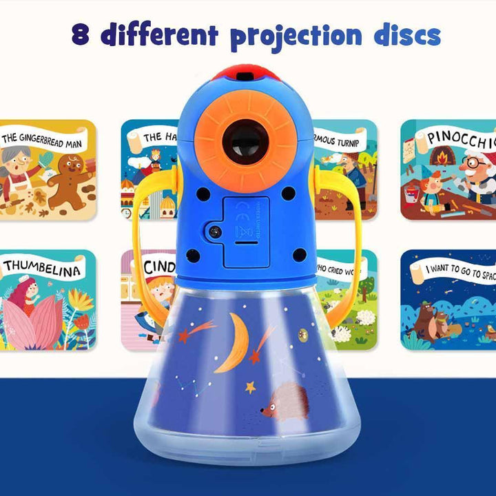 Story Projector Flashlight 8 Discs 64 Images Set of 2 1