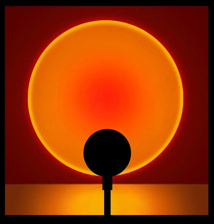 Sunset Projection Lamp USB Rotating Mood Light Set of 3 3