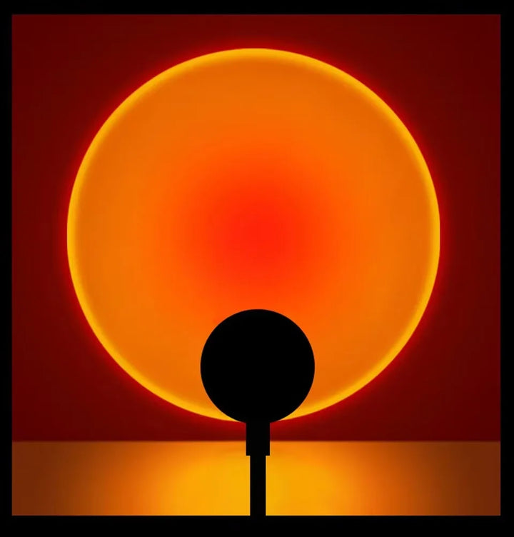 Sunset Projection Lamp USB Rotating Mood Light Set of 3 4
