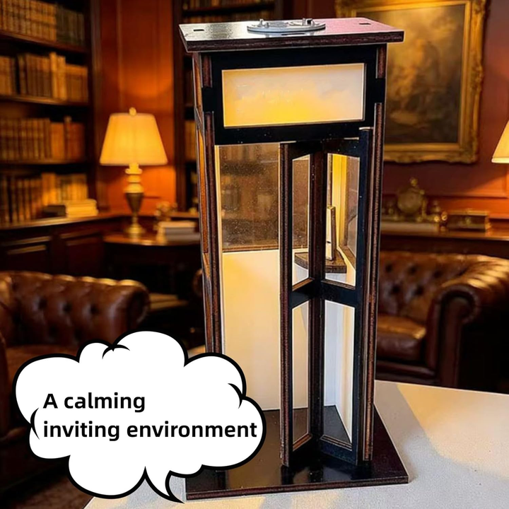 Telephone Booth Table Lamp Vintage LED Night Light 2
