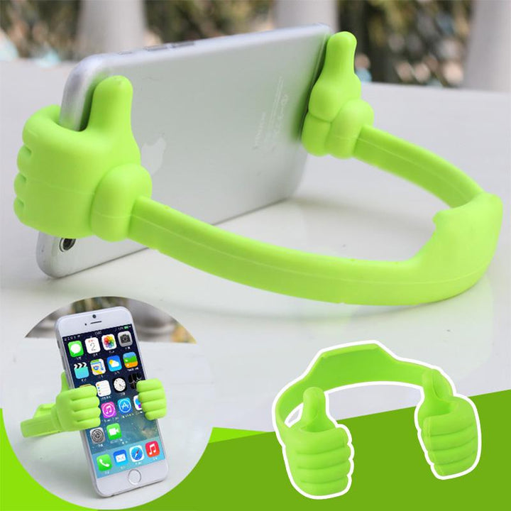 Thumbs Up Phone Stand Flexible Plastic 3.7 x 4.5 Inches 3