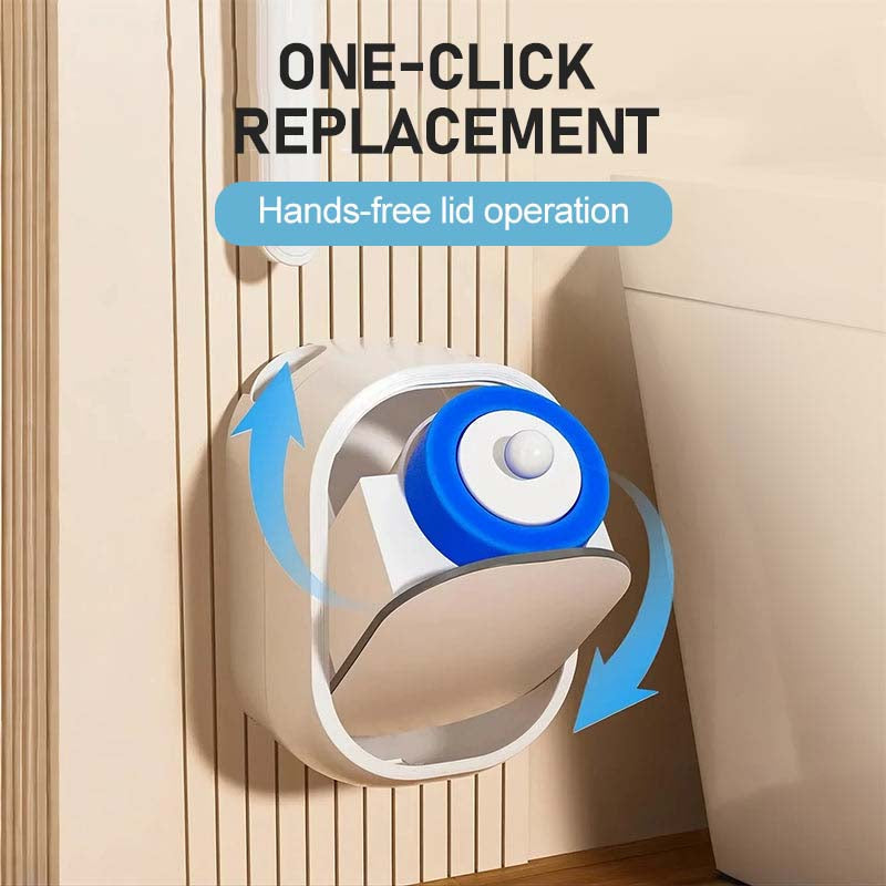 Toilet Brush with Disposable Heads and Wall Holder 18.7 Inch 5