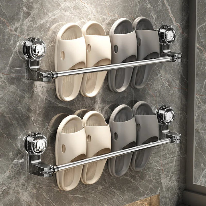 Towel Bar Suction Cup Adjustable 19.7 to 39.4 Inch Stainless Steel 5