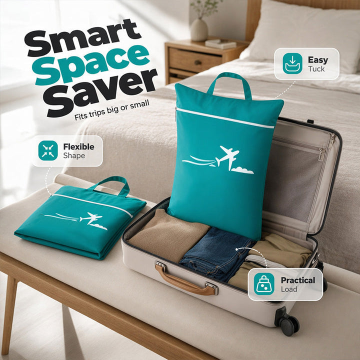 Travel Laundry Bag Oxford Cloth 18.1 x 22.8 Inches Set of 3 1