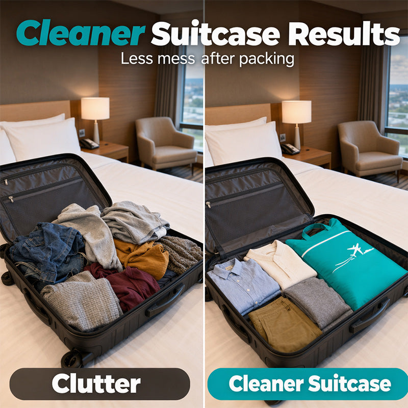 Travel Laundry Bag Oxford Cloth 18.1 x 22.8 Inches Set of 3 3