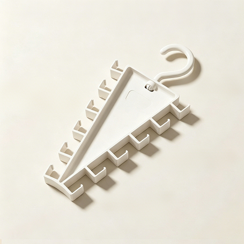 Triangle Closet Organizer Hanger with Rotating Hook 10.2 Inch 1