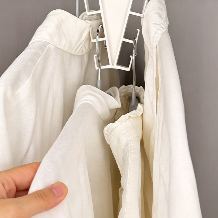 Triangle Closet Organizer Hanger with Rotating Hook 10.2 Inch 6