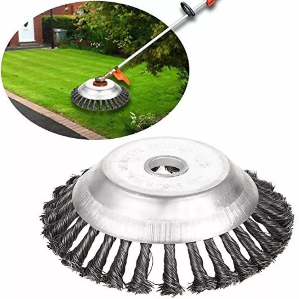 Trimmer Wire Brush Head 8 Inch Steel 2