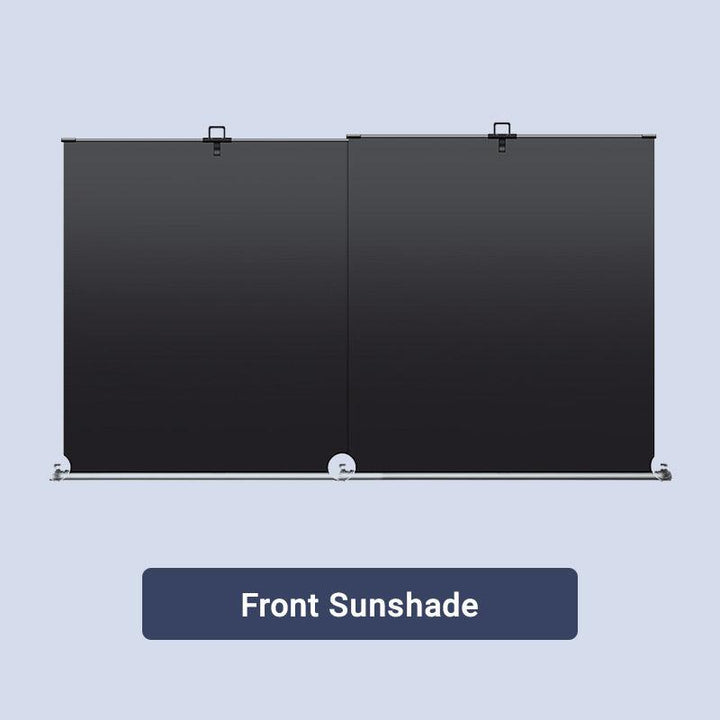 Two Panel Front Windshield Sun Shade Set of 2 Front Sunshade 1