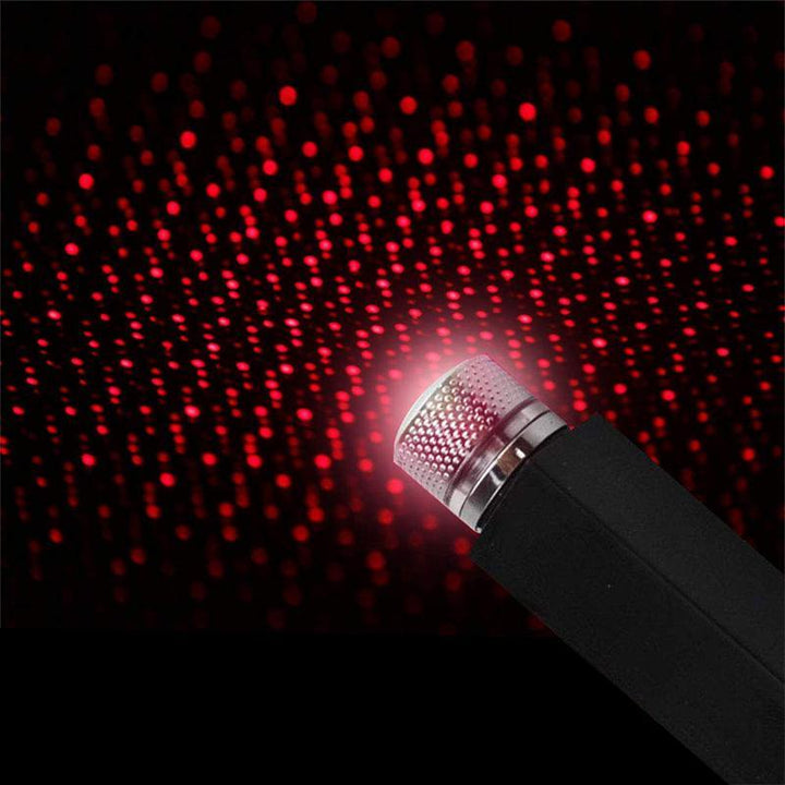 USB Star Projector Night Light for Car and Room Rotating 3