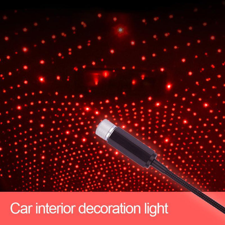 USB Star Projector Night Light for Car and Room Rotating 5