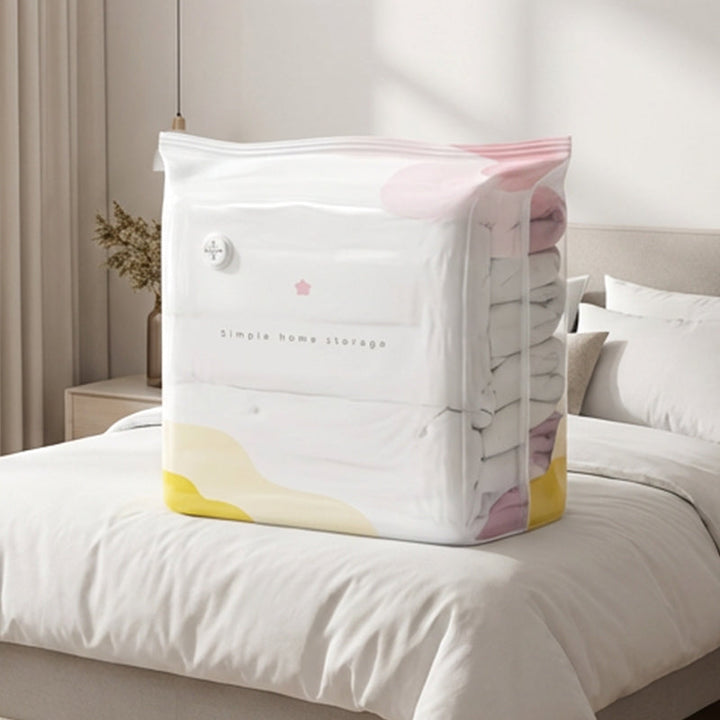 Vacuum Storage Bags with Press Valve 3 or 5 Pack 2