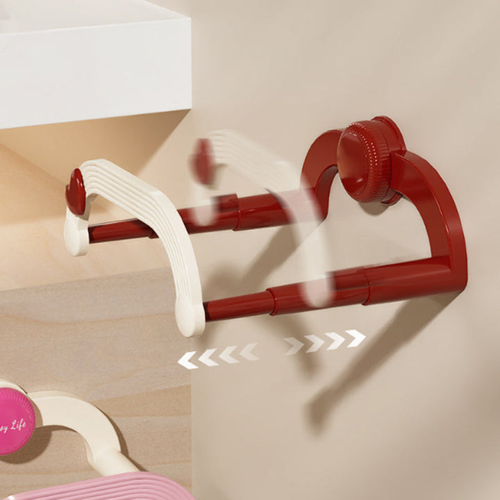 Wall Basin Rack Expandable 8.8 x 8 Inch No Drill 3