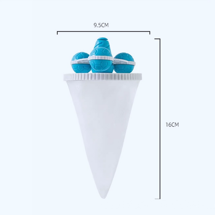 Washing Machine Lint Catcher Floating Mesh 3.7 x 6.3 Inch 1