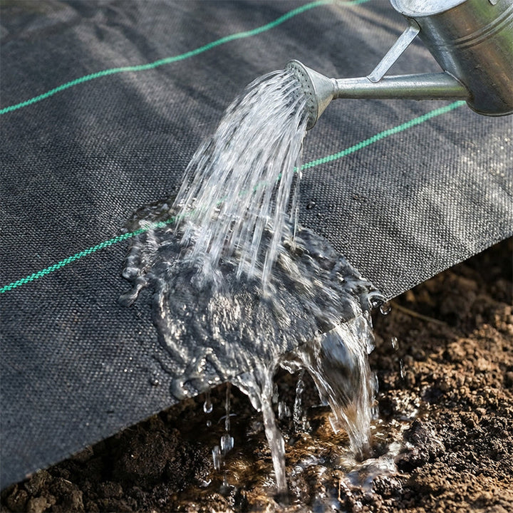 Weed Barrier Fabric Black Woven Polypropylene 5
