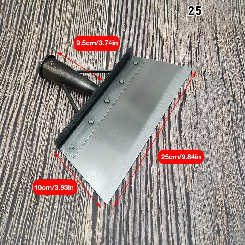 Weeding Scraper Shovel Head Stainless Steel 9.8 Inch 3 Pieces 1