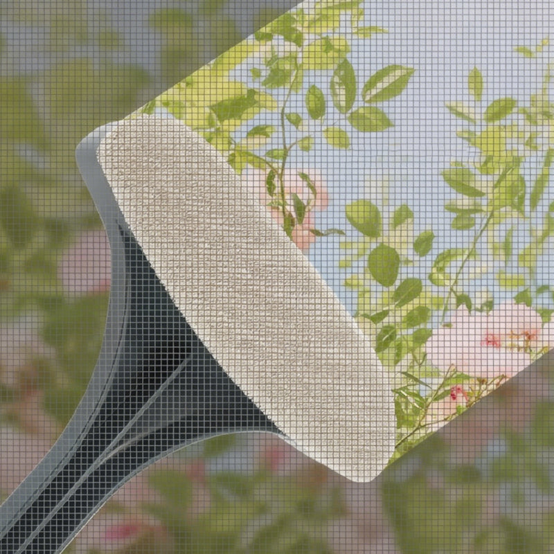 Window Screen Brush and Squeegee 2 in 1 18.1 Inch 3