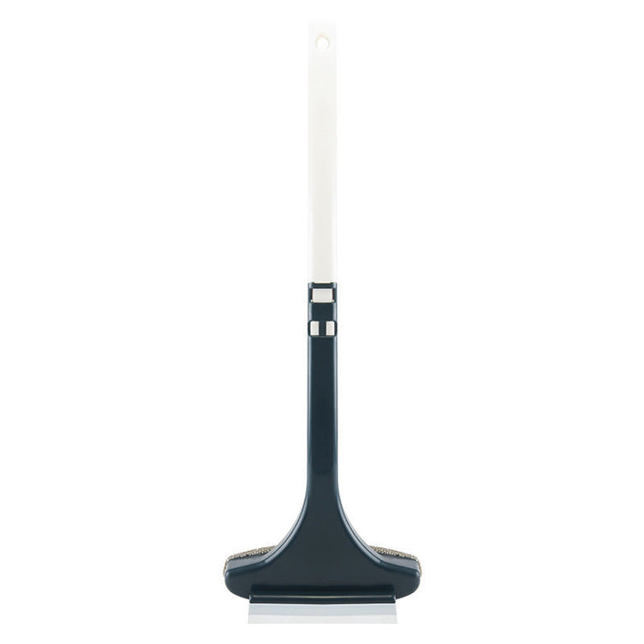 Window Screen Brush and Squeegee 2 in 1 18.1 Inch White Handle 1