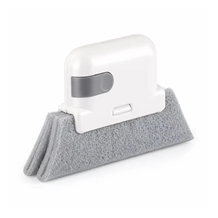 Window Track Cleaning Brush with Scraper 5.3 Inch 2