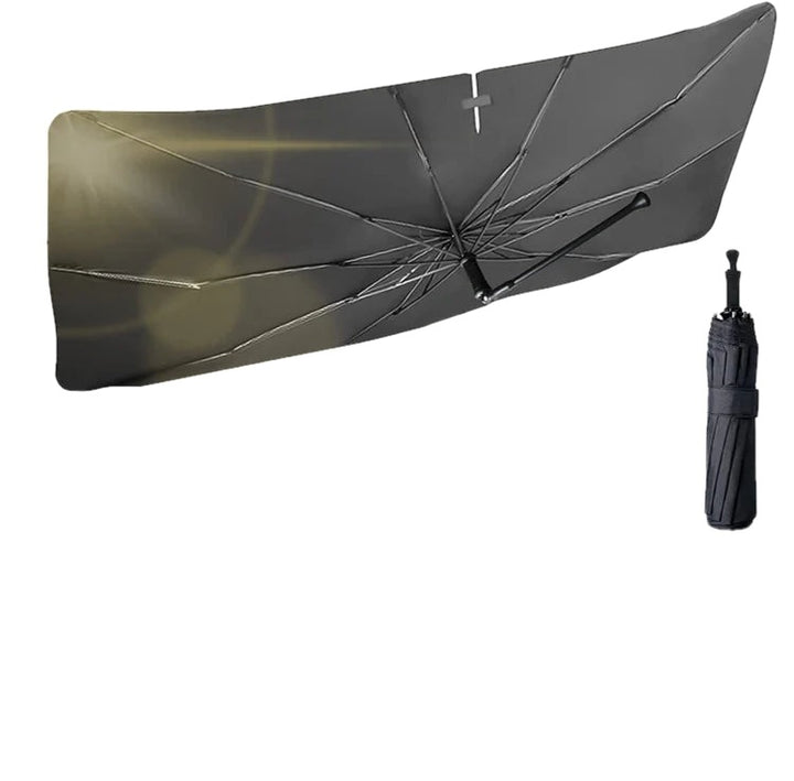 Windshield Sun Shade Umbrella 57 x 33 Inch on white