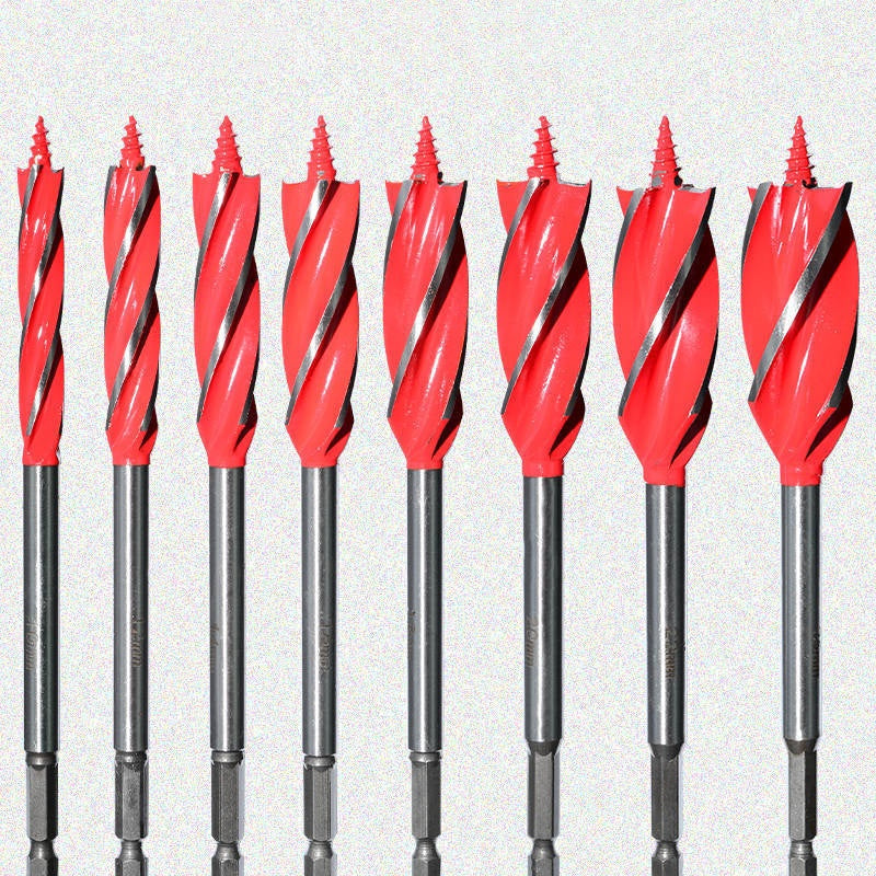 Wood Auger Drill Bit Set 8 Piece 10 to 24 mm 1