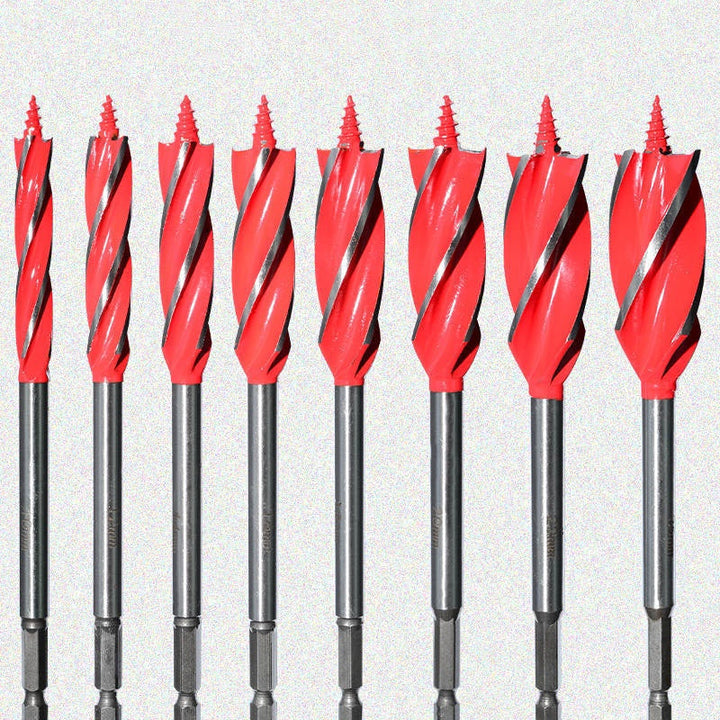Wood Auger Drill Bit Set 8 Piece 10 to 24 mm 1