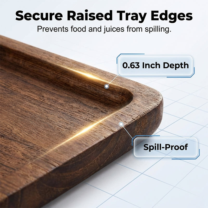 Wooden Serving Tray Stand 3 Tier 4